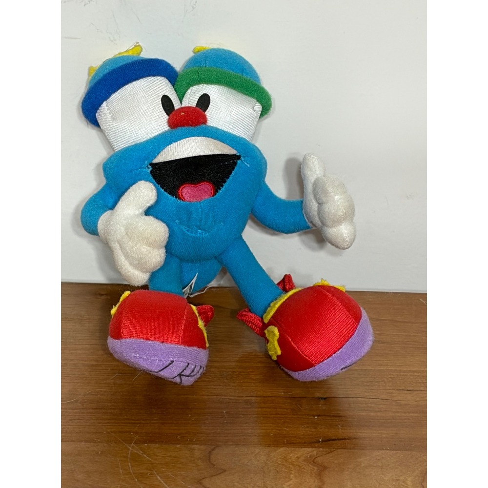 Vintage 1996 Atlanta Olympic Games Izzy Mascot Plush 8 Inch 31014 Blue Toy